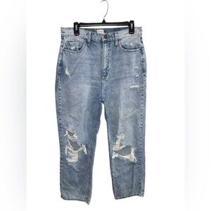 Sneak Peek Distressed Blue Jeans Size 11